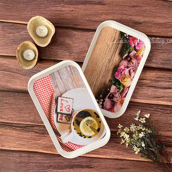 سینی آشپزخانه طرح ملامین سایز کوچک