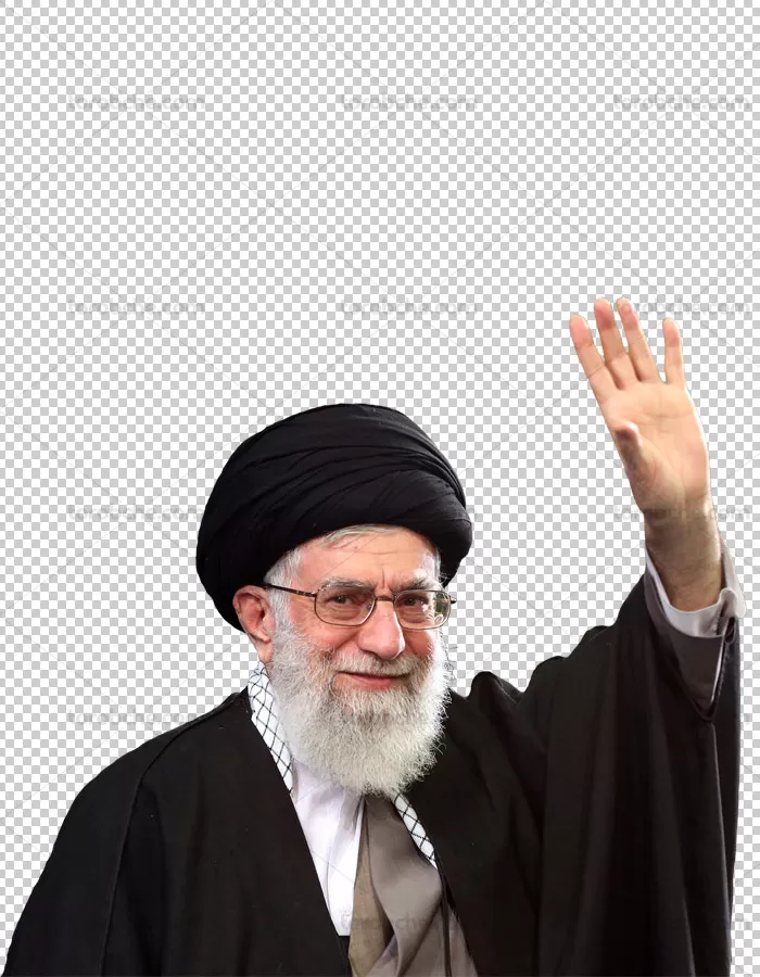 عکس رهبری دور بری شده با کیفیت شماره 03 - گرافیک با طعم تربچه