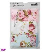 دستمال آشپزخانه اگیس مدل گلدار بسته 3 عددی