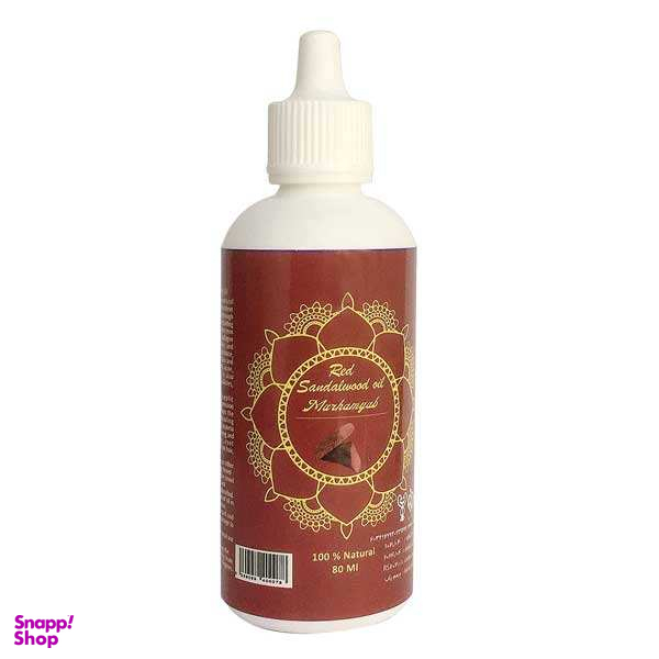 روغن تقویت کننده مو ریش و سبیل مرهم یاب (Marhamyab) (Marhamyab) مدل چوب صندل قرمز حجم 80 میلی لیتر