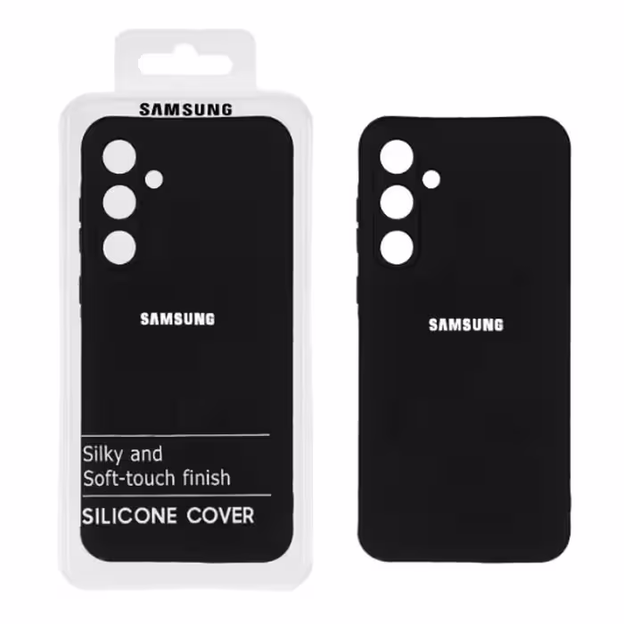 قاب گوشی نیو سیلیکون محافظ لنزدار RFF برای Samsung Galaxy A55
