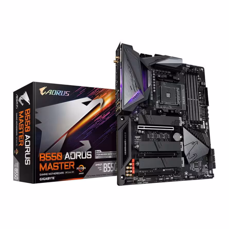 مادربرد گیگابایت مدل B550 AORUS MASTER (rev. 1.0) سوکت AM4