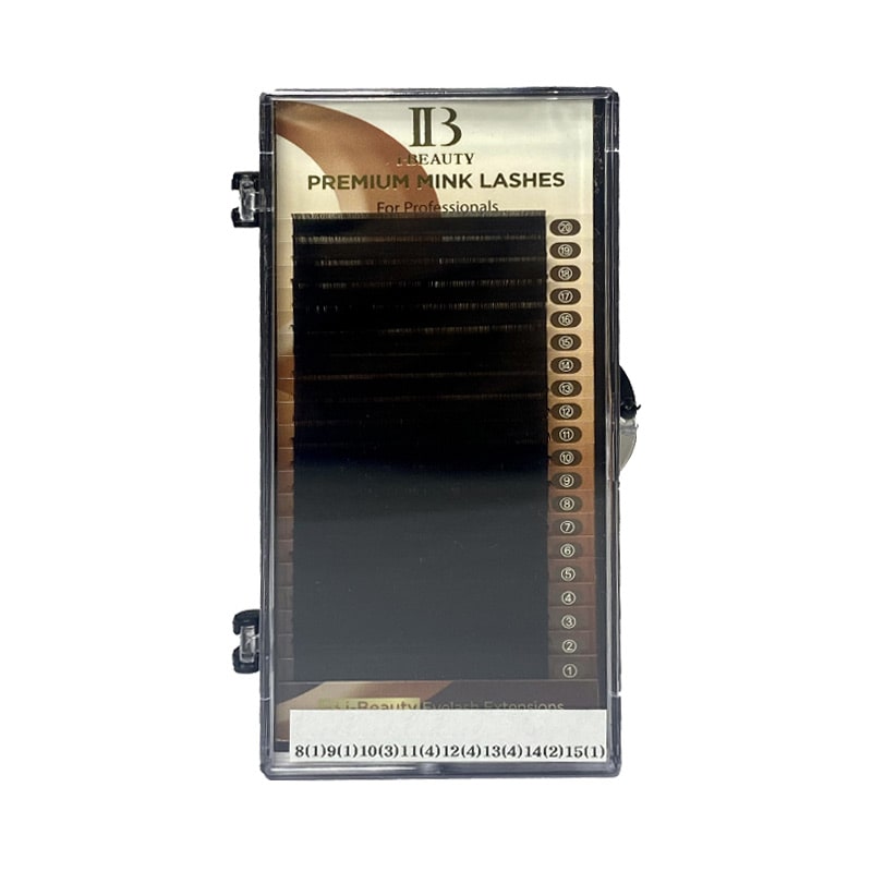 پالت مژه اکستنشن والیوم 12 لاین آی بی IB تک سایز 13 ضخامت 0.07 فر CC - فروشگاه میرکمالی