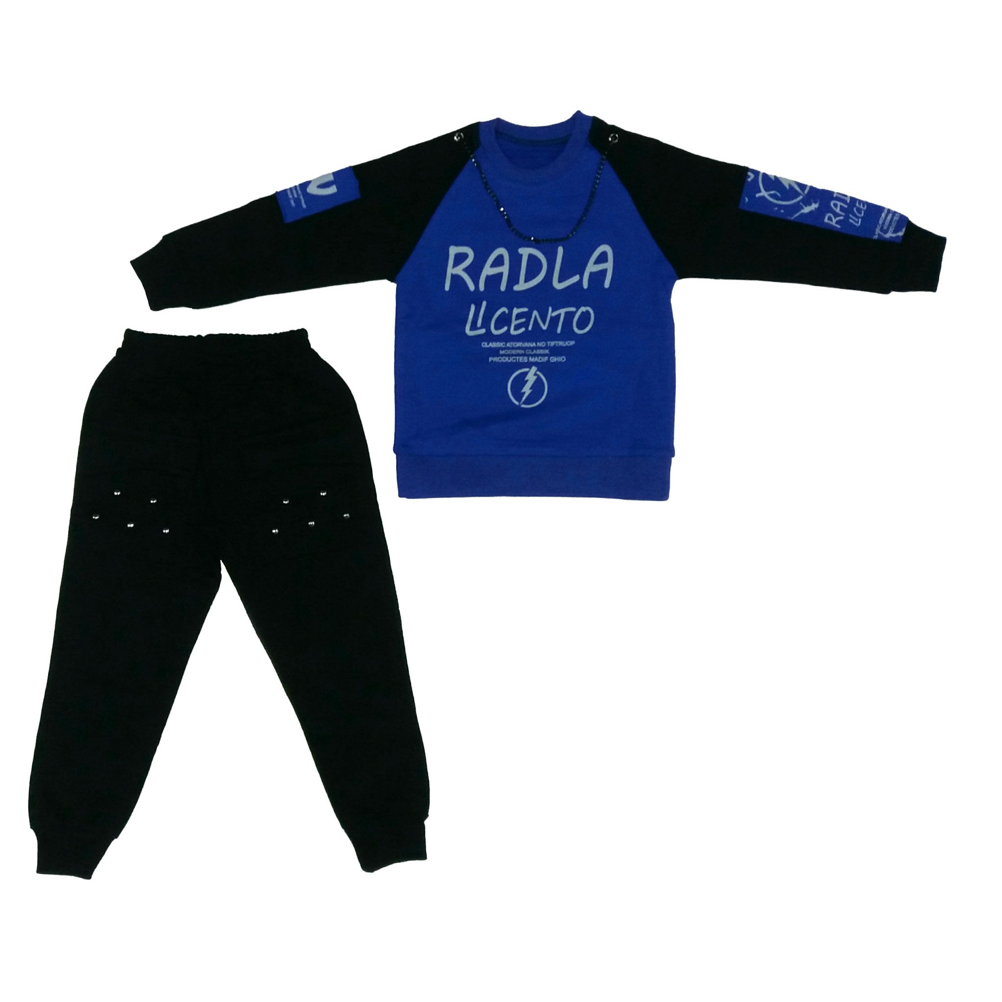 ست بلوز و شلوار زنجیردار مجلسی