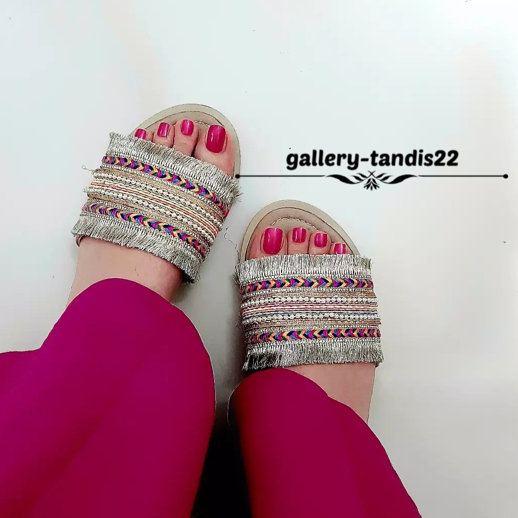 صندل سوزندوزی شده