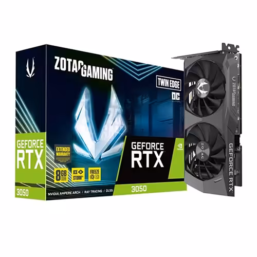 کارت گرافیک زوتاک RTX 3050 Twin Edge OC 8GB