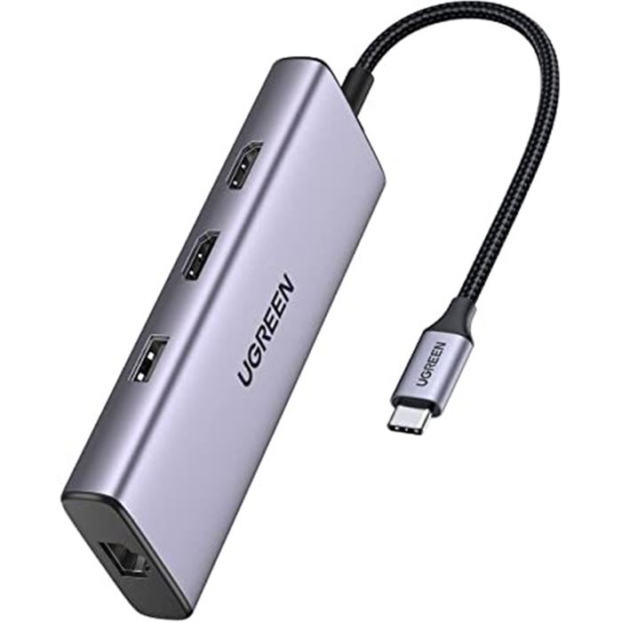 کابل تبدیل with pd type c به hdmi usb 30*2 sd tf pd converter مدل CM195