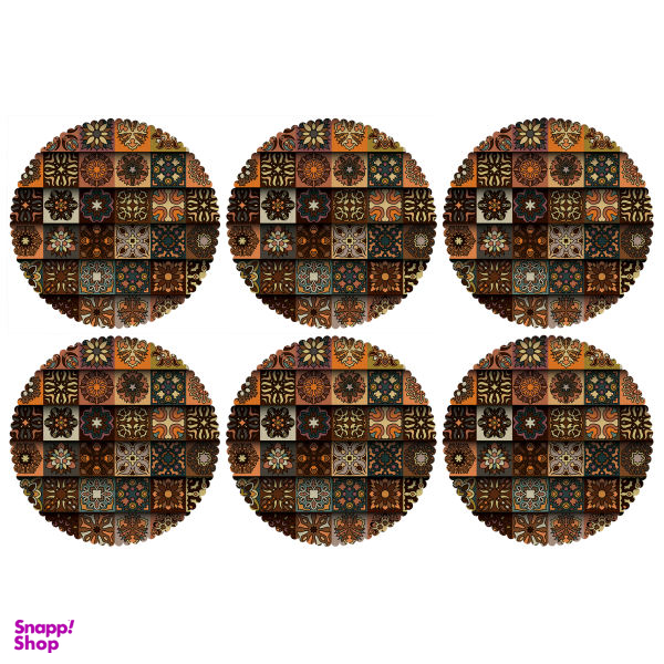 زیربشقابی مدل U2-42528 بسته 6 عددی