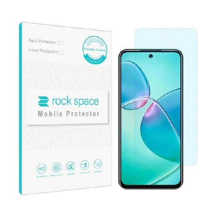 گلس نانو هیدروژل آنتی بلو و ضد ضربه گوشی اینفینیکس hot 12 play برند راک اسپیس