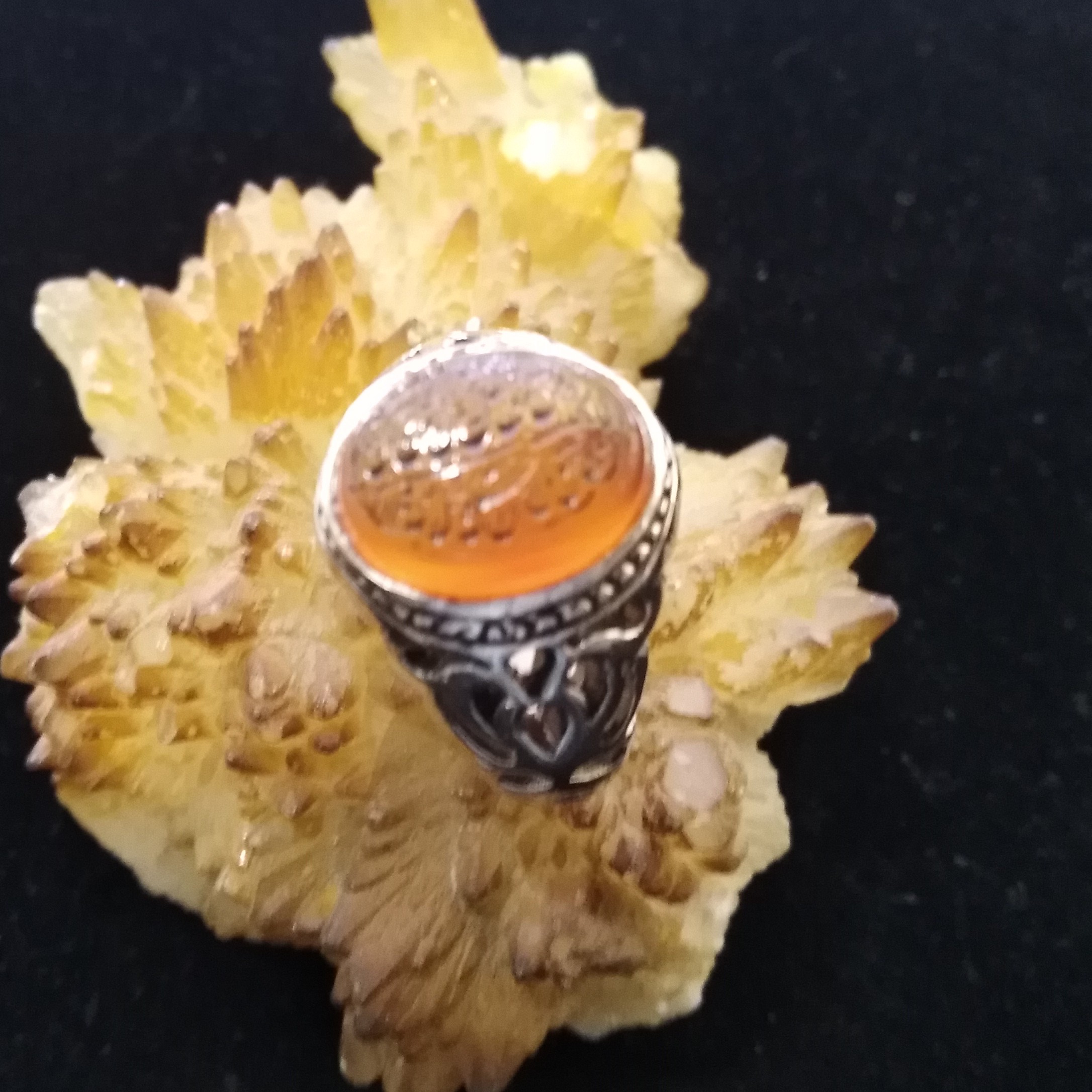 انگشتر نقره مردانه 305