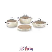 سرویس قابلمه 7 پارچه گرانیتی کرکماز A2656 (اصلی) مدل موندیا
