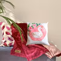 کاور کوسن نقاشی شده 