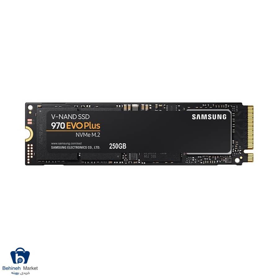 اس اس دی اینترنال سامسونگ مدل 970 EVO PLUS ظرفیت 250 گیگابایت
