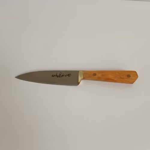 چاقو آشپزخانه استیل فولاد دسته چوبی زنجان با کیفیت عالی