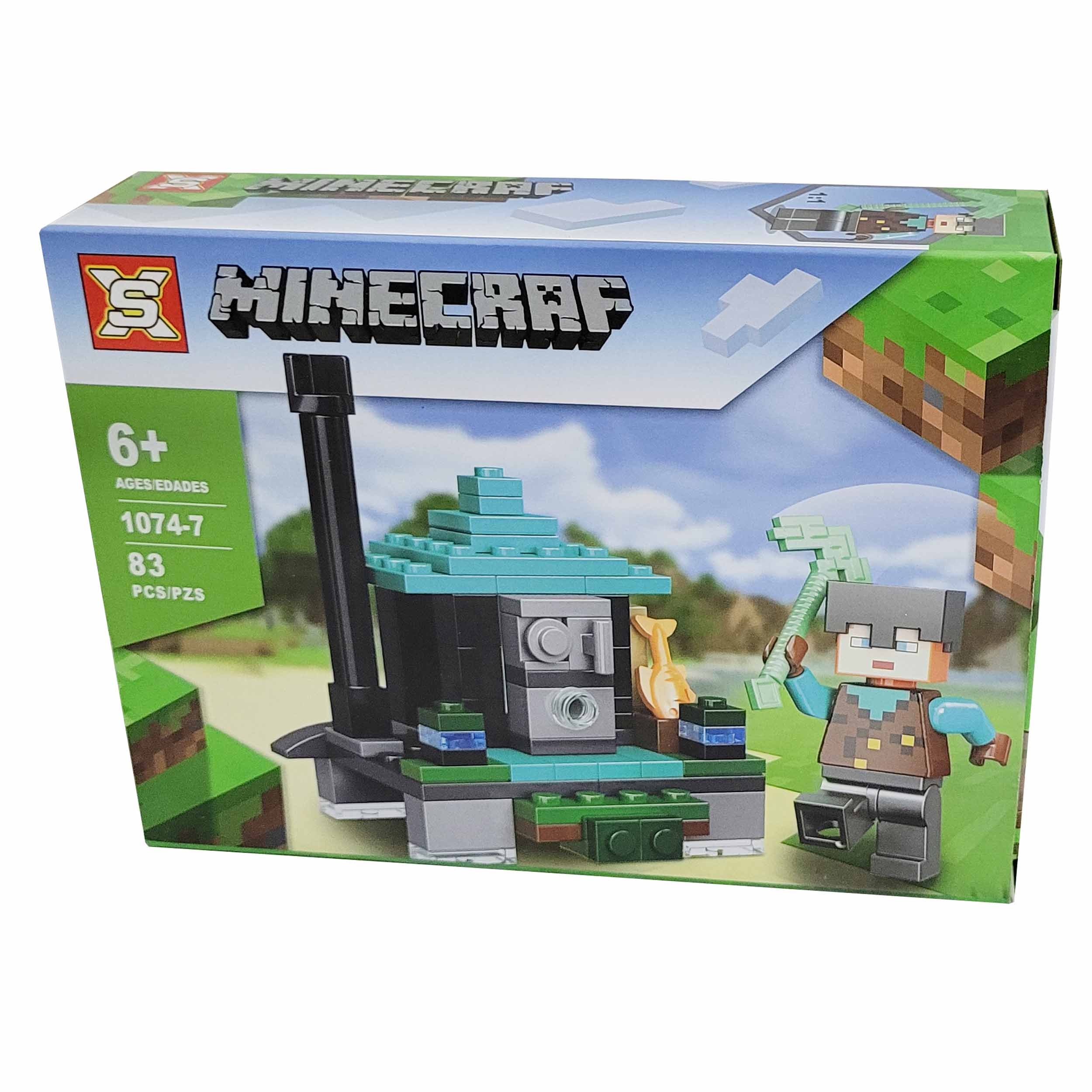 ساختنی ماینکرافت 83 قطعه ای کد 1074-7