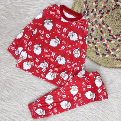 یلوز شلوار مخمل اسپرت طرح بابانوئل