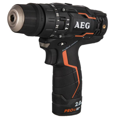 دریل شارژی چکشی  AEG BSB12C2LELI (2 سرعته ، 12 ولت)