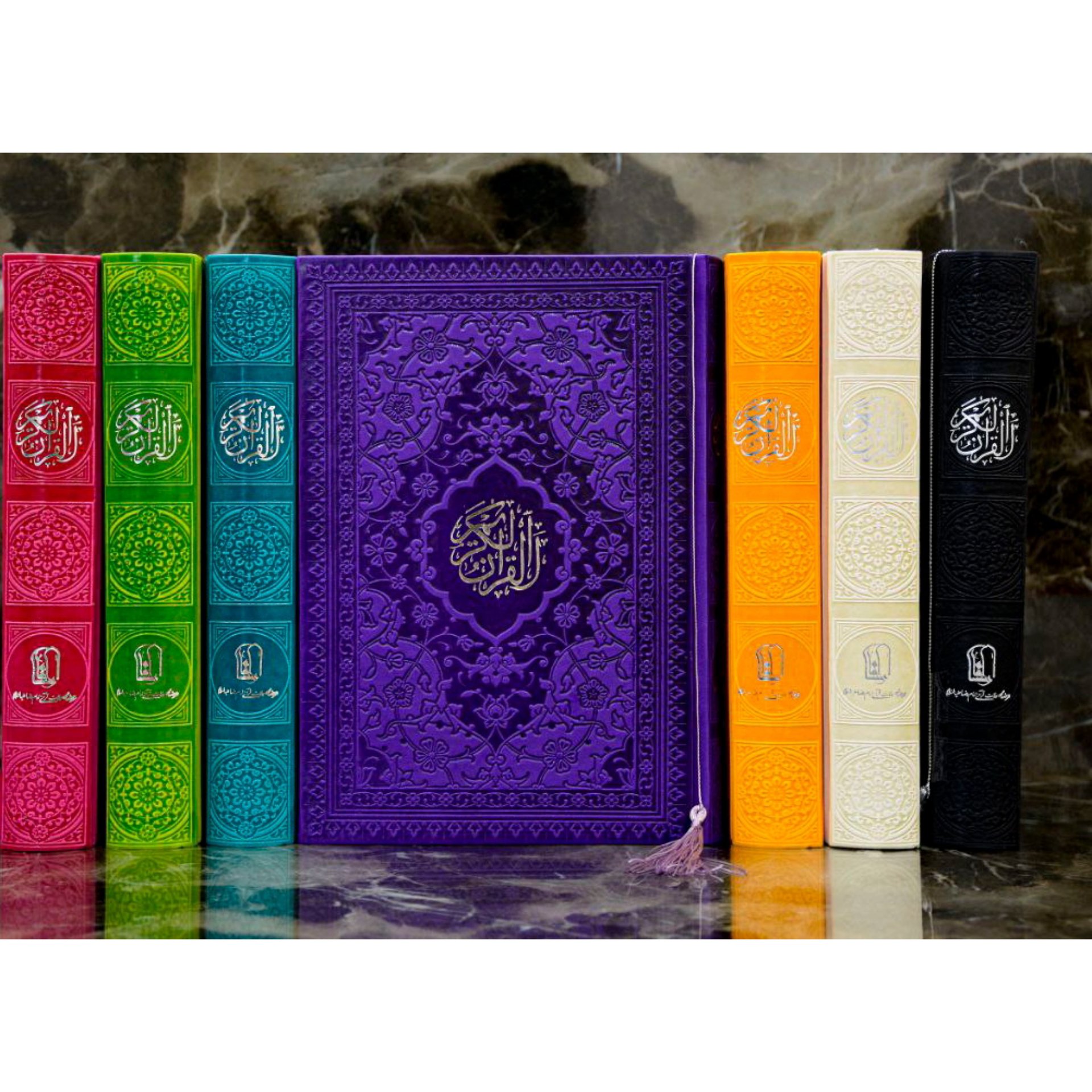 قرآن بدون ترجمه وزیری رنگی