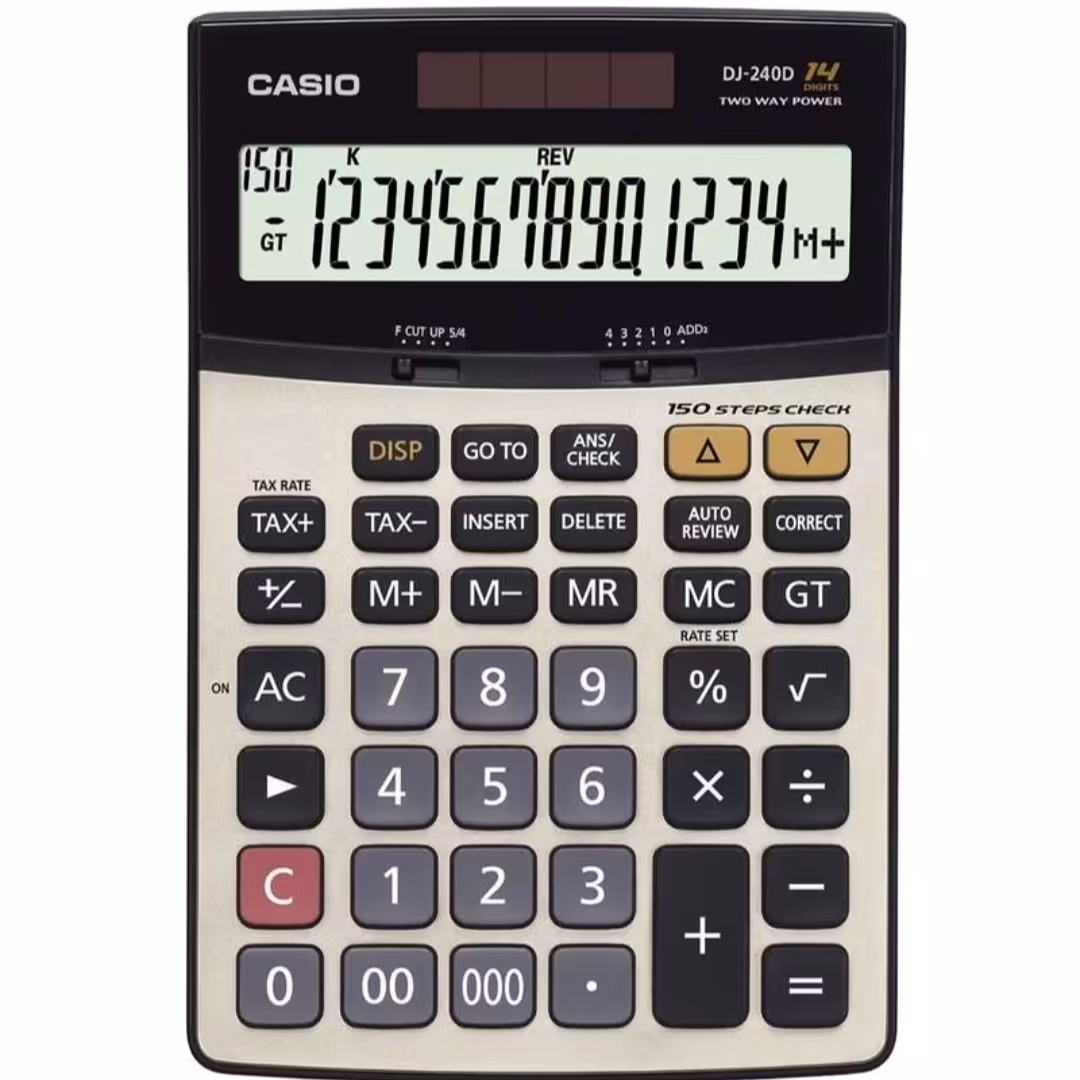 ماشین حساب Casio dj240d