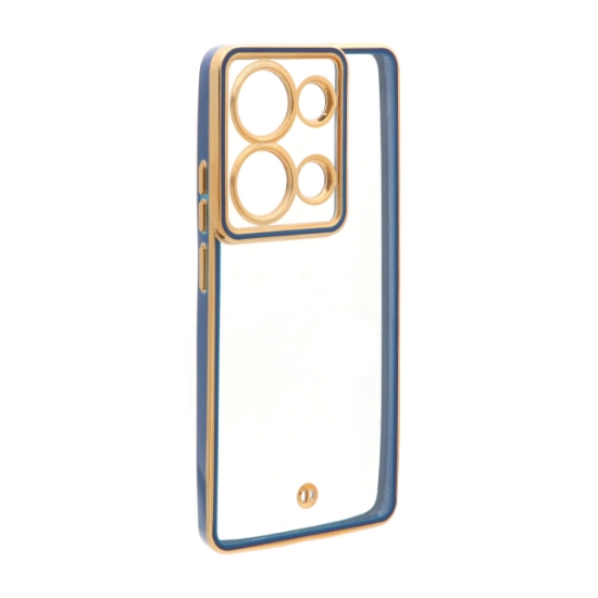 قاب گوشی الکتروپلیتینگ محافظ لنزدار برای Xiaomi Redmi Note 13 Pro 4G / Poco M6 Pro 4G