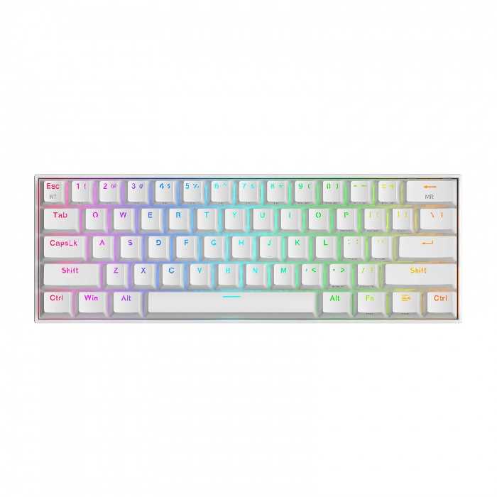 کیبورد ردراگون DRACONIC K530 RGB White