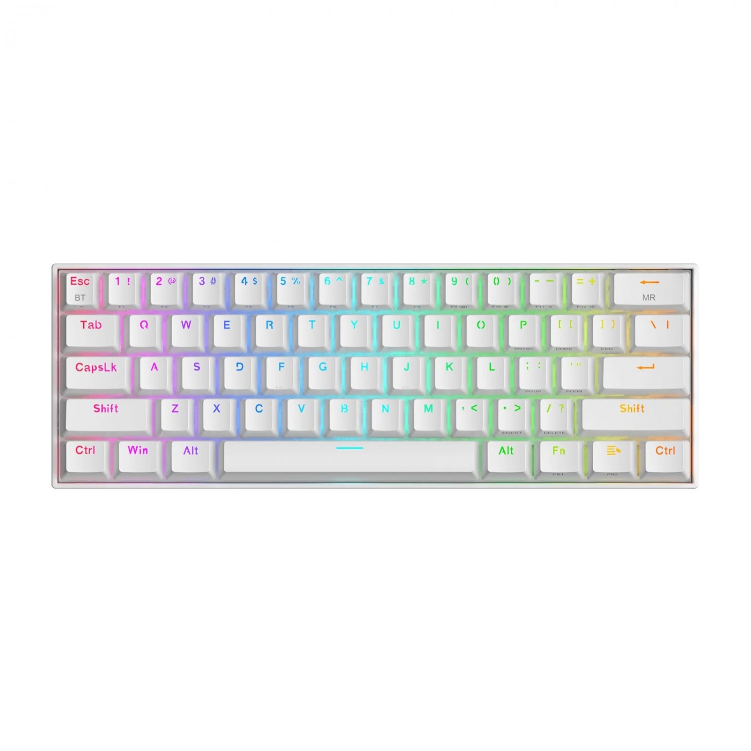 کیبورد ردراگون DRACONIC K530 RGB White