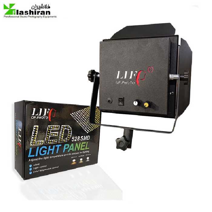 نور فلات Life of Photo 528LED