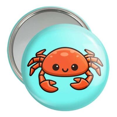 آینه جیبی خندالو مدل حیوانات آبزی خرچنگ کد 28156