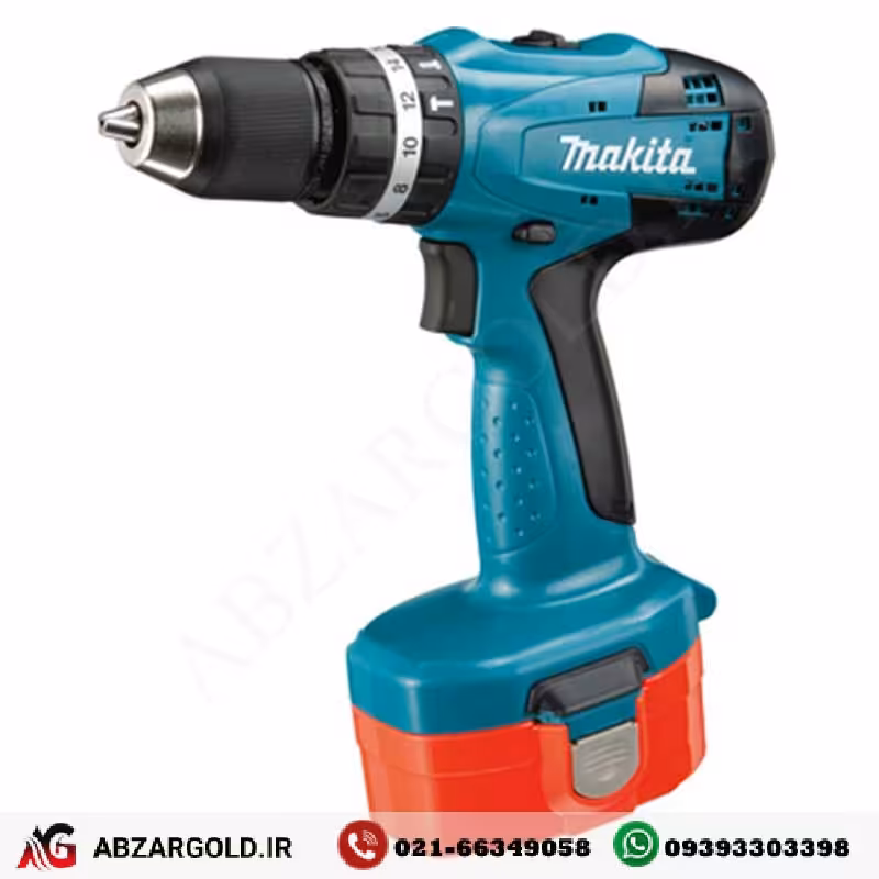 دریل پیچ گوشتی چکشی شارژی ماکیتا مدل 8391DWPE