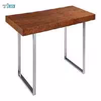 میز مستطیل پایه فلزی جهانتاب مدل تونا کد 2036