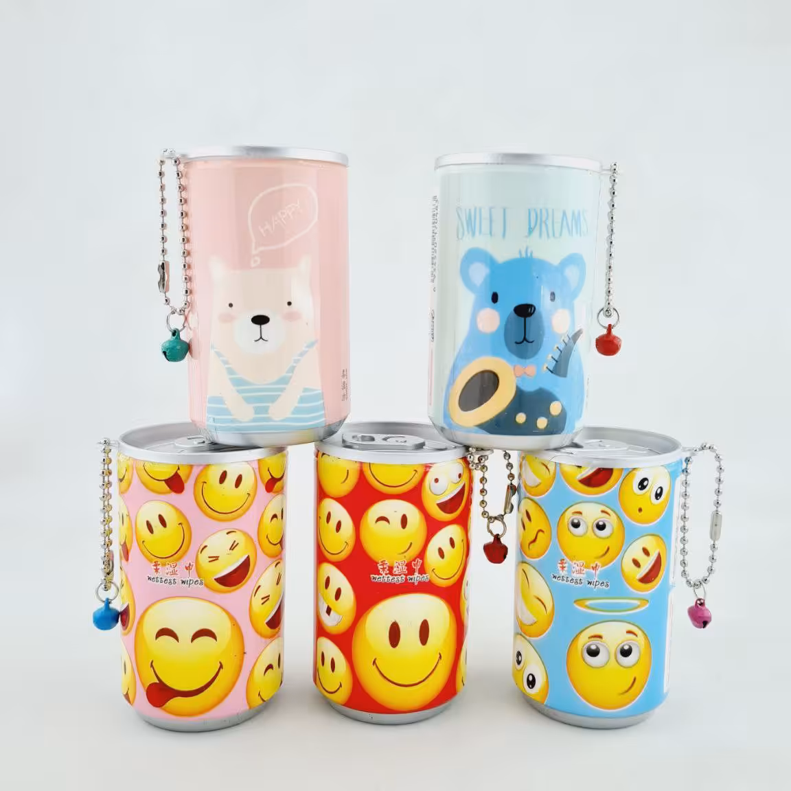 دستمال مرطوب قوطی فانتزی