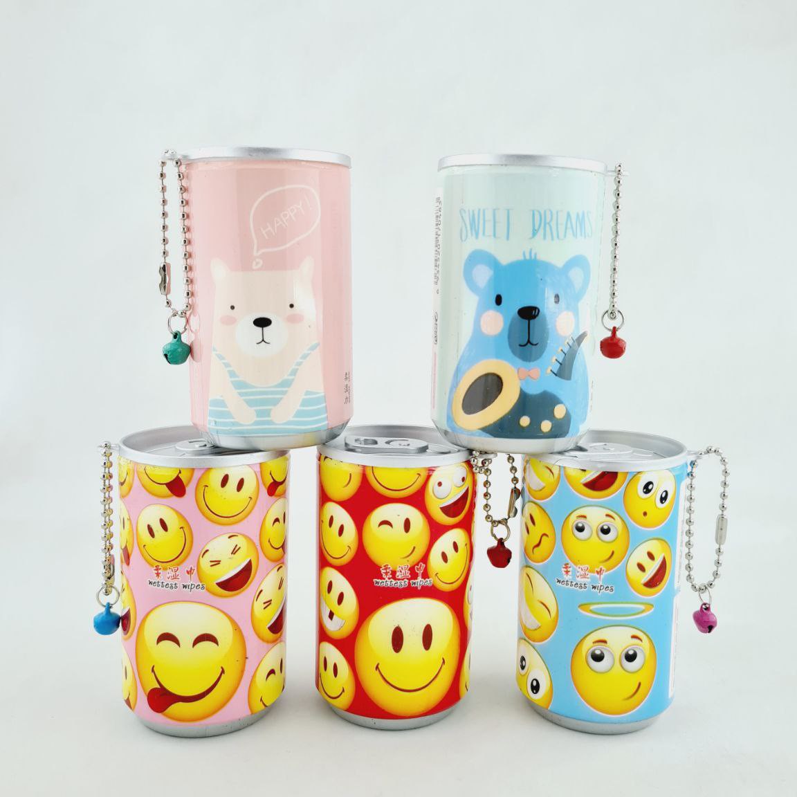 دستمال مرطوب قوطی فانتزی