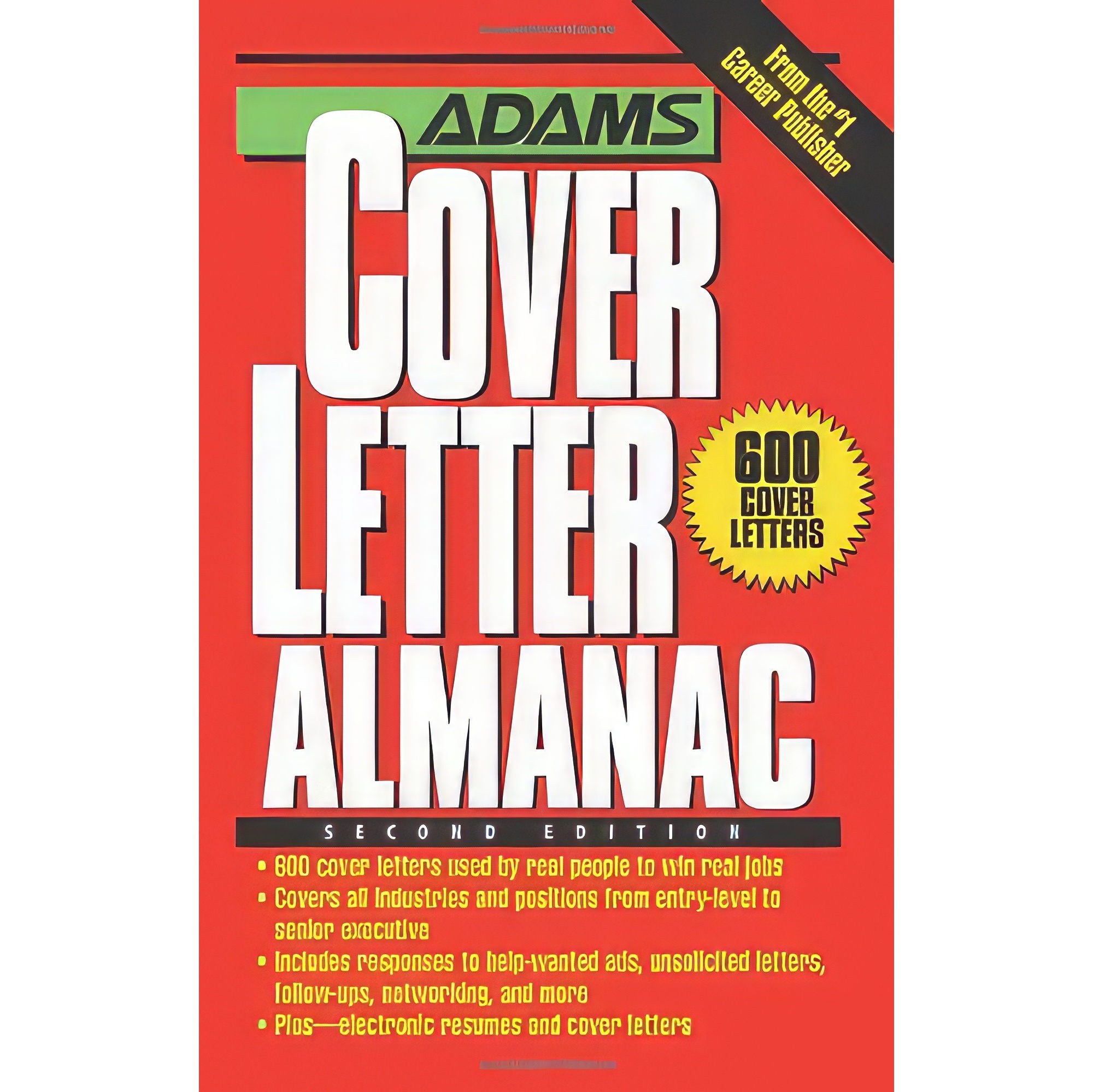 کتاب زبان اصلی Adams Cover Letter Almanac اثر Dorothy V Malcolm