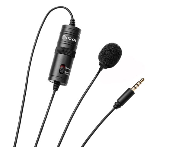 میکروفون یقه ای بویا BOYA Microphone BY-M1 بدون جعبه