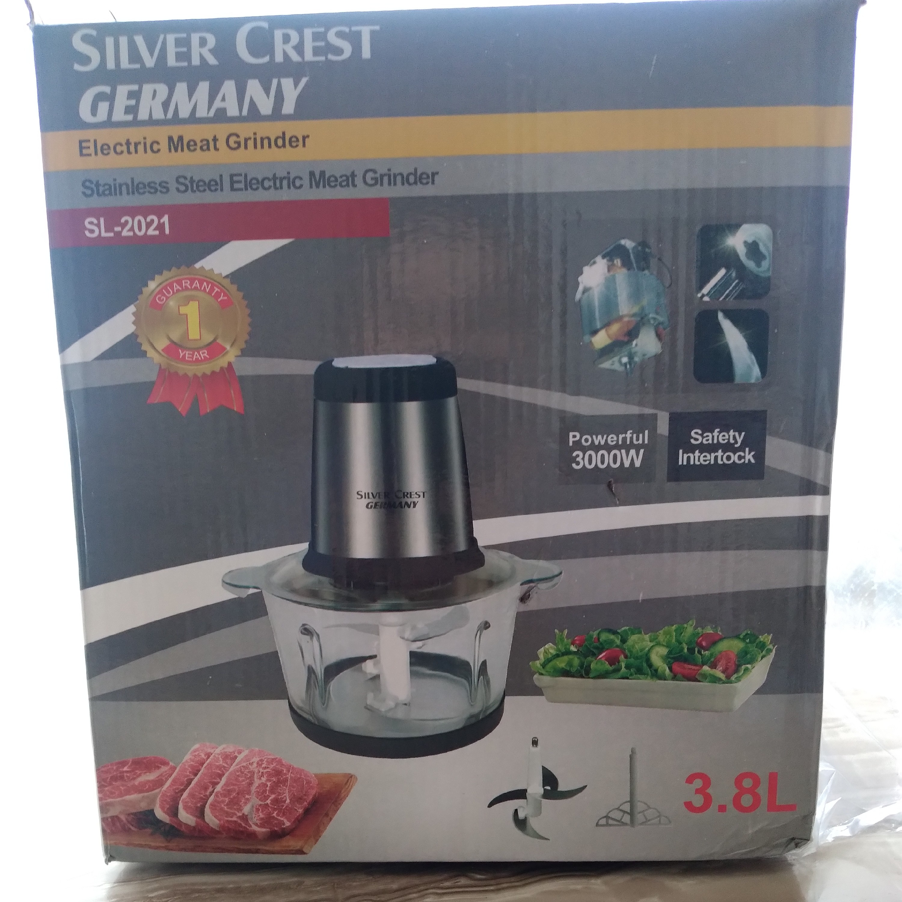 خوردکن سیلورکرست 4لیتری موتور 3هزار وات