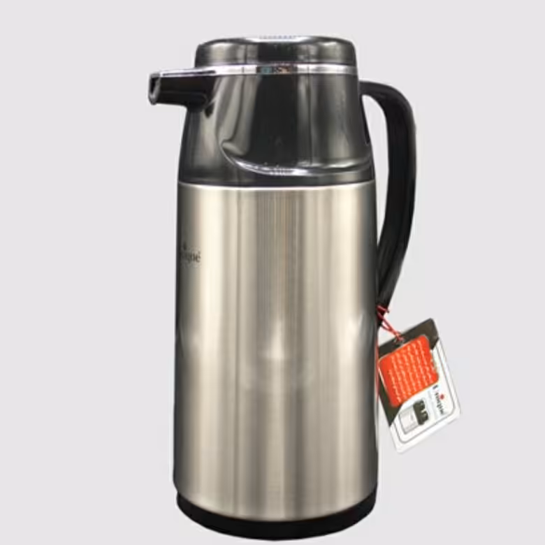 فلاکس 1لیتر استیل شیشه دار یونیک مدل1810