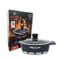 ماهیتابه گرانیتی سایز 36 لایف اسمایل مدل FLCMSHR 36

