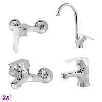 ست شیرآلات فاخته مدل مارگارت پلاس مجموعه 4 عددی