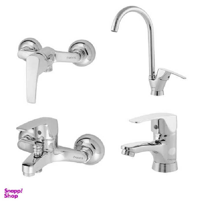 ست شیرآلات فاخته مدل مارگارت پلاس مجموعه 4 عددی