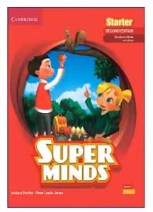 کتاب سوپر مایند استارتر جدید  Super Minds 2nd Edition Starter