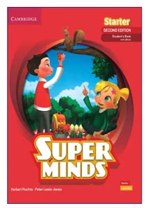 کتاب سوپر مایند استارتر جدید  Super Minds 2nd Edition Starter