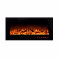 شومینه دیواری برقی شومینه بیستون مدل B.D_130_T_W16_L4.bs