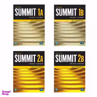 کتاب Summit 3rd اثر Joan Saslow انتشارات Pearson چهار جلدی