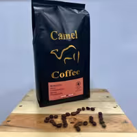 قهوه دان کمل-Camel میکس 100 ربوستا با رست مدیوم پک 1کیلویی.