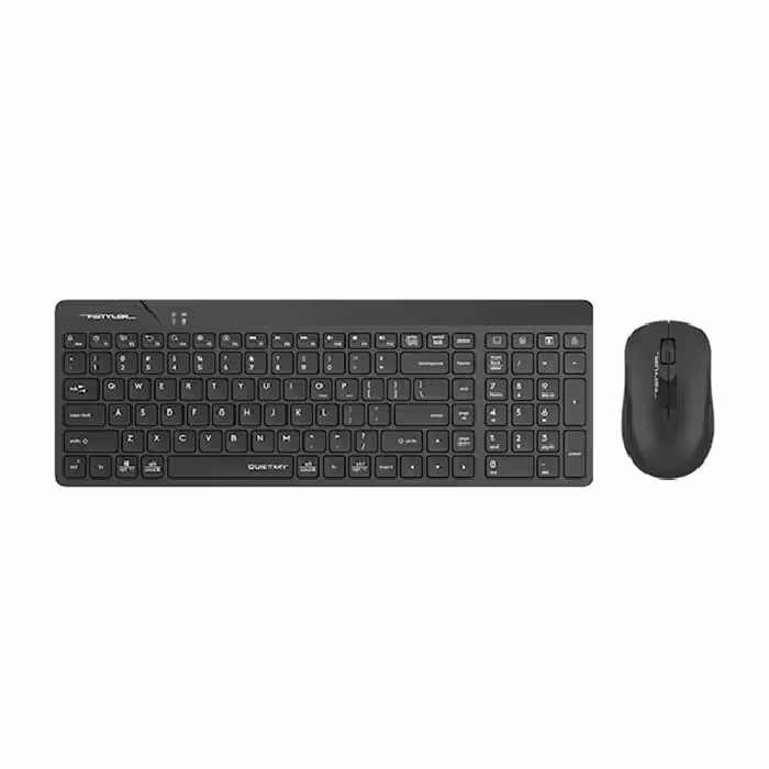 کیبورد و ماوس بی سیم ای فورتک مدل FG2300 AIR 2 Black