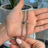 دستبند نقره تنیسی مارشال فری سایز