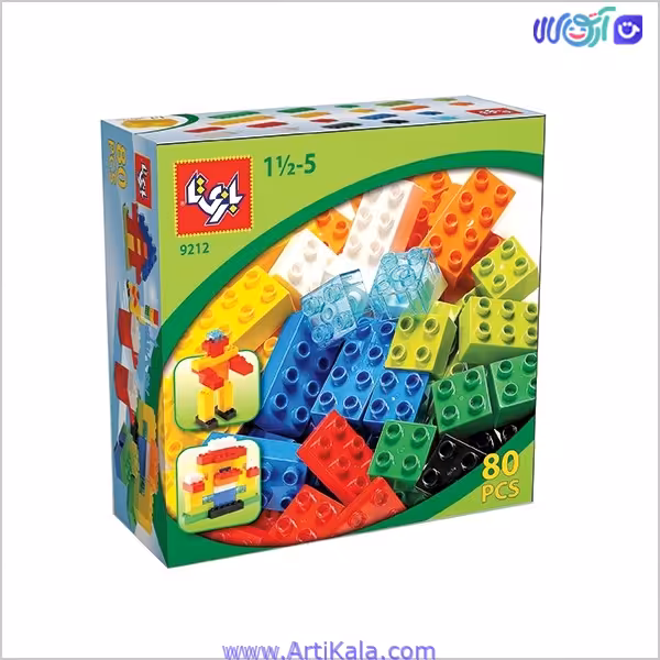لگو 80 قطعه بازی تا مدل 9212