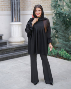 مانتو عروسکی چین دار