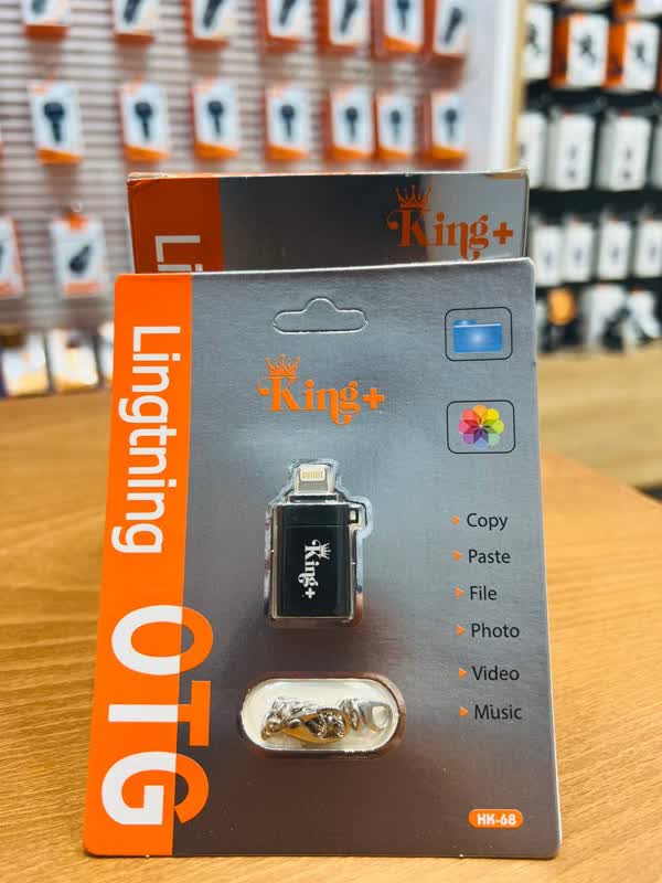مبدل USB به لایتینگ کینگ پلاس مدل HK68