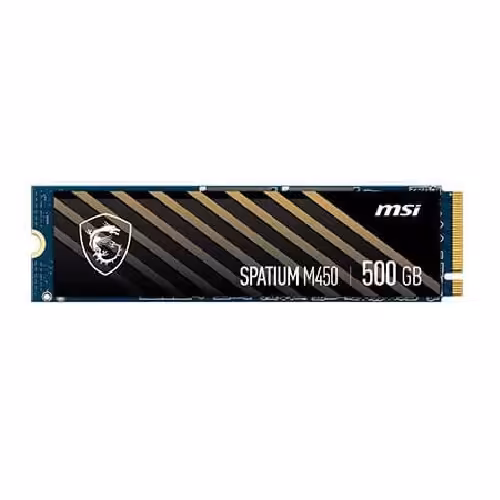 حافظه SSD ام اس آی SPATIUM M450 PCIe 4.0 NVMe M.2 ظرفیت 500 گیگابایت